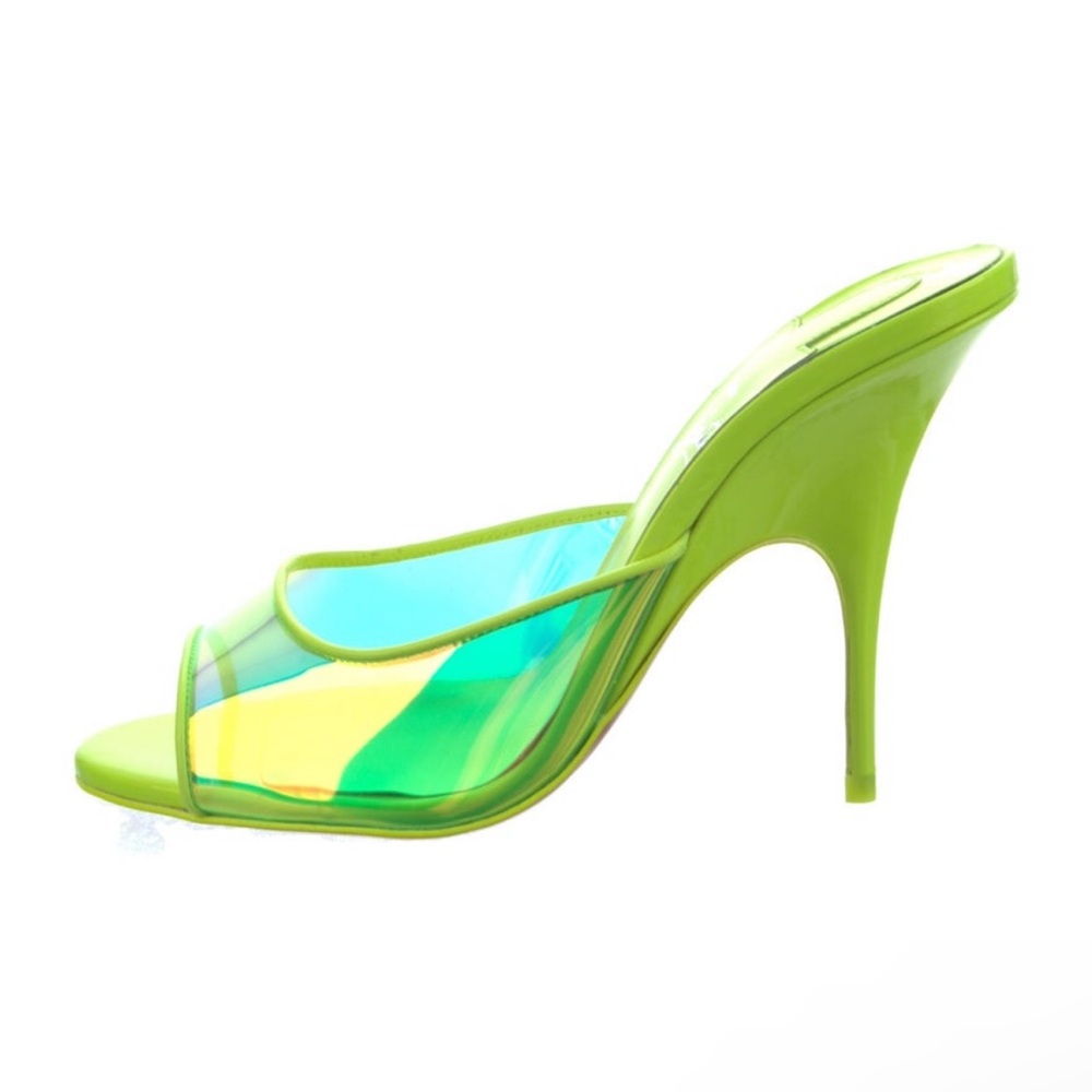 Christian Louboutin PVC Mules - Picture 2 of 6